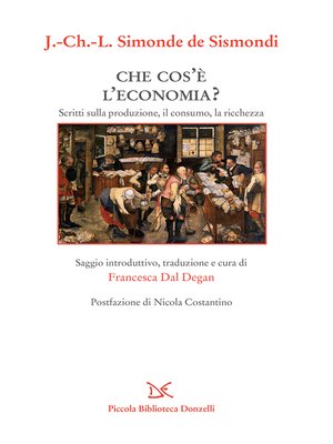 cover image of Che cos'è l'economia?